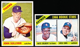 1966 Topps Bb- 2 Diff Hi#’s