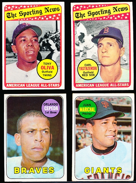 1969 Topps BB- 6 Diff