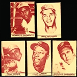 1971 Milk Duds Bb- 5 Diff- Cut neatly from box