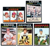 1971 Topps Bb- 5 Diff
