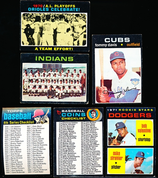 1971 Topps Bb- 12 Cards
