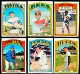 1972 Topps Bb- 6 Diff