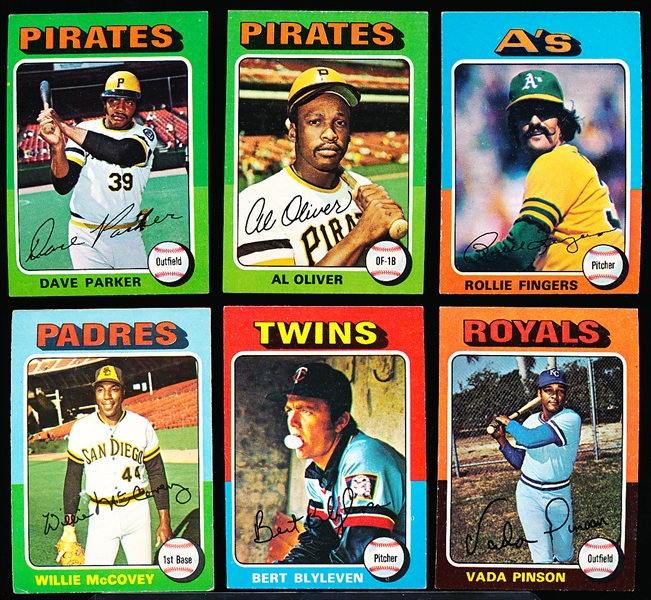 1975 Topps Bb Minis- 50 Asst