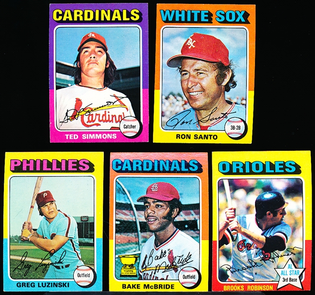 1975 Topps Bb Minis- 35 Asst
