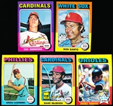 1975 Topps Bb Minis- 35 Asst