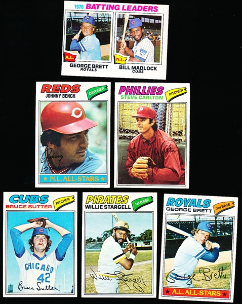 1977 Topps Bb- 6 Diff