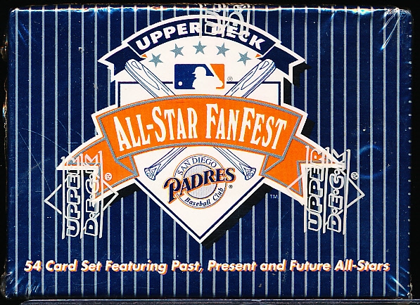 1992 Upper Deck Bb- All Star Fanfest Factory Set of 54
