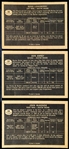 1967-68 Topps Hockey- 3 Diff Boston Bruins