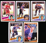 1984-85 Topps Hockey Set of 165