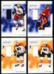 2003-04 Be A Player Hockey- Game Used Jersey Cards- 4 Diff