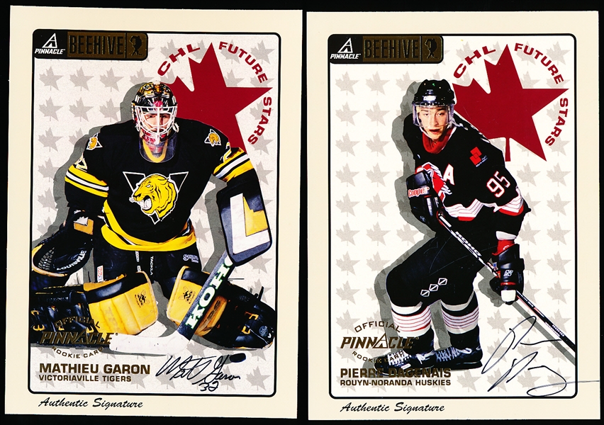 1997-98 Pinnacle Beehive Hockey “Autographs”- 5 Asst.