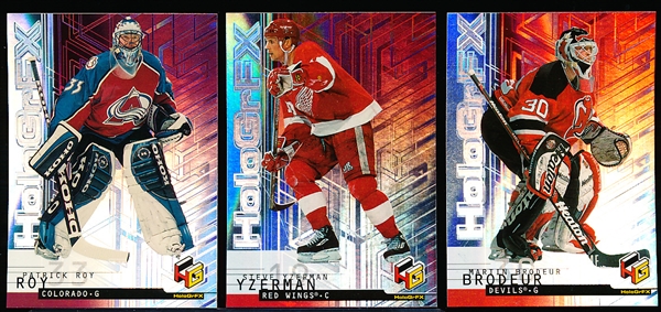 1999-00 Upper Deck HoloGrFX Hockey- 1 Complete Set of 60 Cards