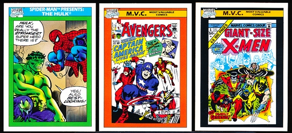1990 Impel “Marvel Comics” Cards- 37 Asst.