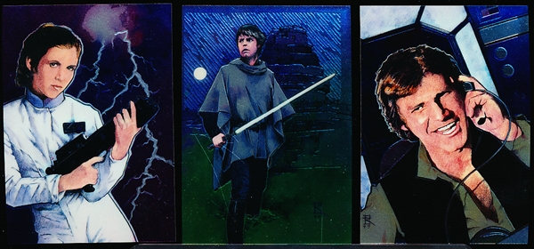 1996 Finest “Star Wars”- 1 Partial Set of 77/90 Cards