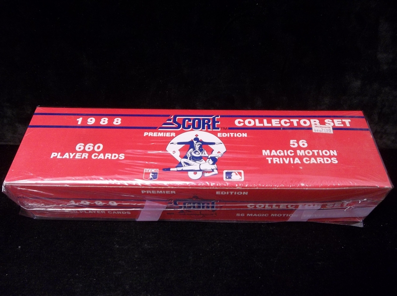 1988 Score Bsbl.- 1 Cello Wrapped Factory Set of 660 Cards