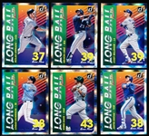 2018 Donruss Bsbl. “Long Ball Leaders”- 6 Diff. Cards