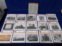 1993-’96 Atlas Editions Civil War 5-7/16” x 5-3/8” Subscription Cards- “Soldier’s Life”- 85 Diff.
