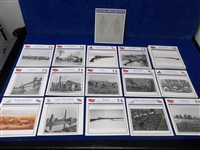 1993-’96 Atlas Editions Civil War 5-7/16” x 5-3/8” Subscription Cards- “Artillery, Arms, & Ammunition”- 67 Diff