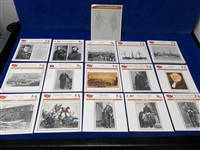 1993-’96 Atlas Editions Civil War 5-7/16” x 5-3/8” Subscription Cards- “Foreign Influences”- 45 Diff.