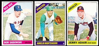 1966 Topps Baseball Hi#’s- 3 Diff