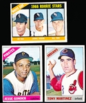 1966 Topps Baseball Hi#’s- 3 Diff