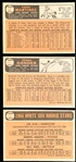 1966 Topps Baseball Hi#’s- 3 Diff