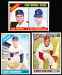 1966 Topps Baseball Hi#’s- 3 Diff