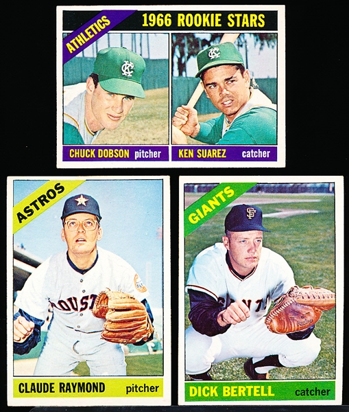 1966 Topps Baseball Hi#’s- 3 Diff