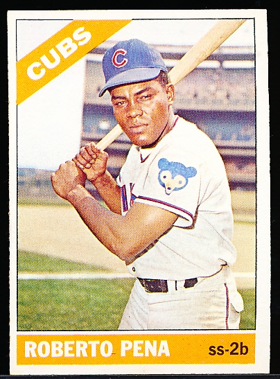 1966 Topps Baseball- Hi# - #559 Roberto Pena SP, Cubs