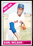 1966 Topps Baseball- Hi# - #575 Earl Wilson, Red Sox