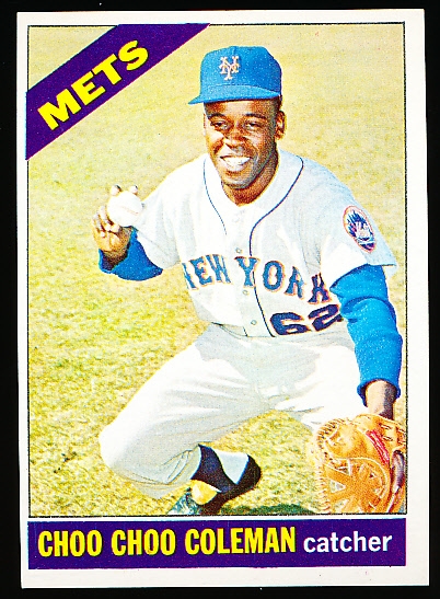 1966 Topps Baseball- Hi# - #561 Choo Choo Coleman, Mets- SP