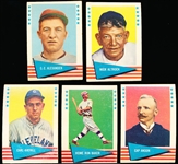1961 Fleer Baseball Greats- 5 Diff