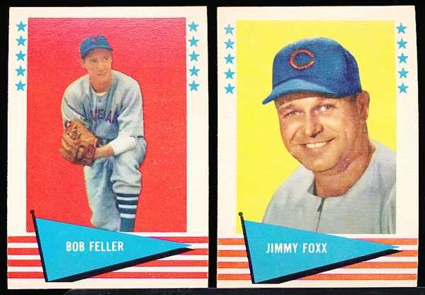 1961 Fleer Baseball Greats- 2 Diff