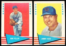 1961 Fleer Baseball Greats- 2 Diff