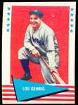1961 Fleer Baseball Greats- #31 Lou Gehrig, Yankees