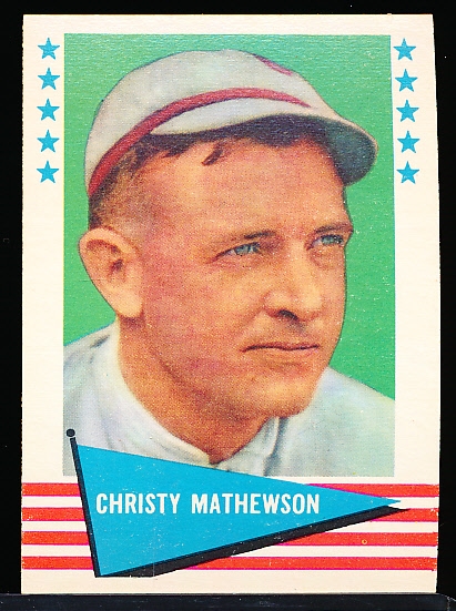 1961 Fleer Baseball Greats- #59 Christy Mathewson