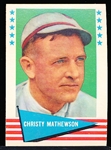 1961 Fleer Baseball Greats- #59 Christy Mathewson