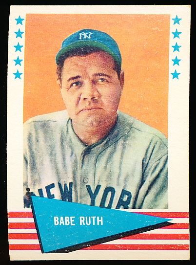1961 Fleer Baseball Greats- #75 Babe Ruth