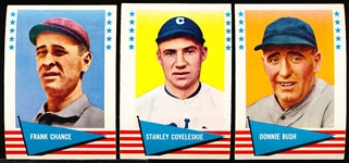1961 Fleer Baseball Greats- 6 Diff