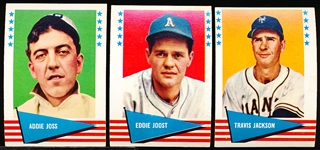 1961 Fleer Baseball Greats- 6 Diff
