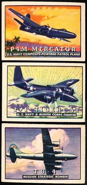 1952 Topps “Wings”- 6 Diff