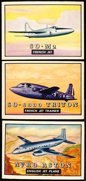 1952 Topps “Wings”- 6 Diff