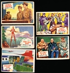 1954 Topps “Scoops” Non Sport Issue- 5 Diff