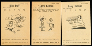 1961-62 Parkhurst Hockey- 3 Diff Toronto Maple Leafs
