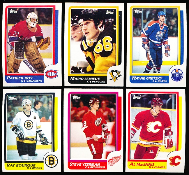 1986-87 Topps Hockey- Set of 198