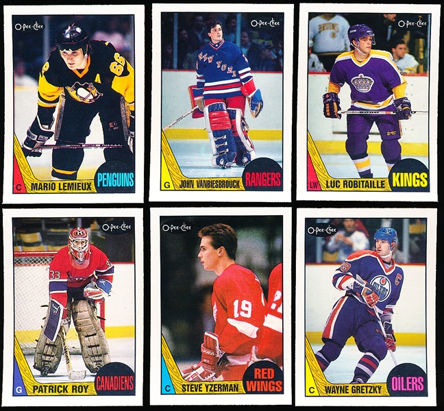 1987-88 O-Pee-Chee Hockey Set of 264