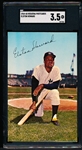 1964-68 Requena MLB Color Photo Postcard- Elston Howard, Yankees- SGC Graded Vg+ 3.5