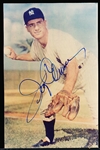 Autographed Jerry Coleman N.Y. Yankees MLB Color 3 ¼” x 5” Photo