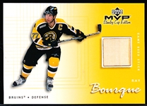 1999-00 Upper Deck MVP Stanley Cup Edition Hockey “Game-Used Stick” #GU-RB Ray Bourque, Bruins