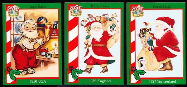 1994 TCM Associates “Santa Around the World”- 1 Complete Set of 72 Cards